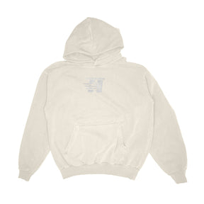 Embroidered 'OOP' Pullover - Creme